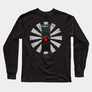 HAL 9000 Retro Japanese 2001 A Space Odyssey Long Sleeve T-Shirt